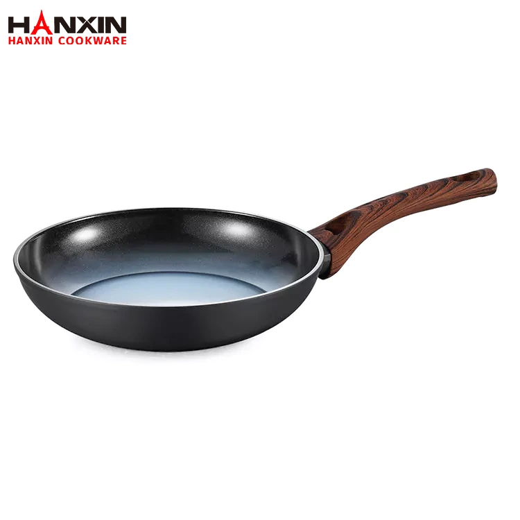 Kuali Penggorengan Bawah Induksi Seramik Aluminium