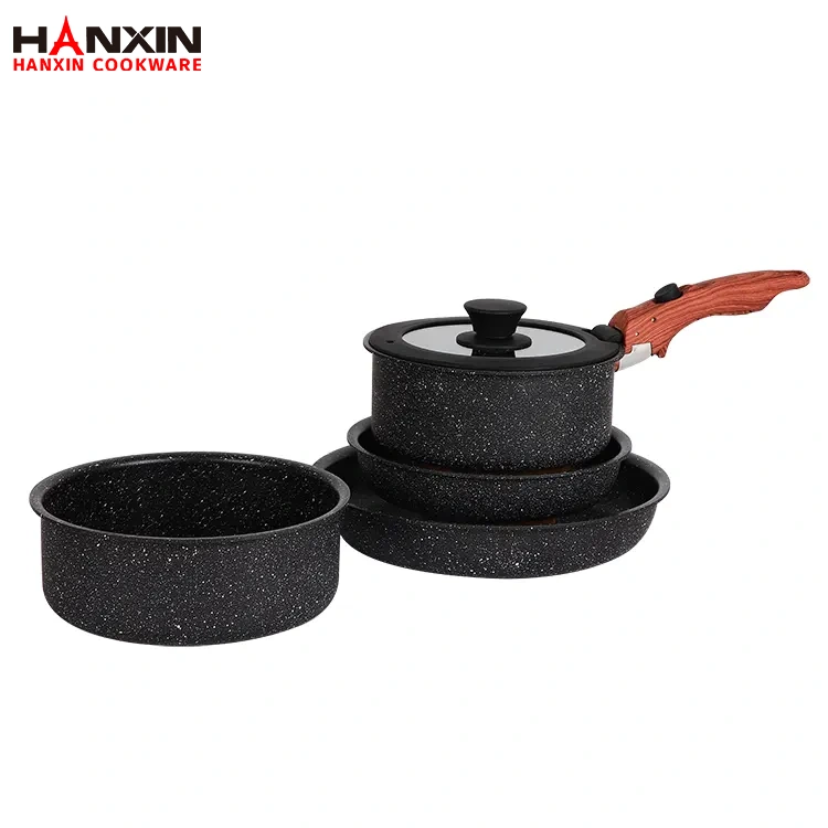 Set Alat Memasak Bawah CD Aluminium Tidak Melekat